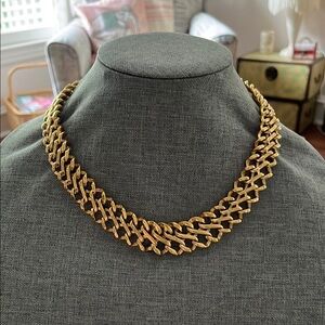 Vintage thick Double Link Chain Necklace - Women Jewelry